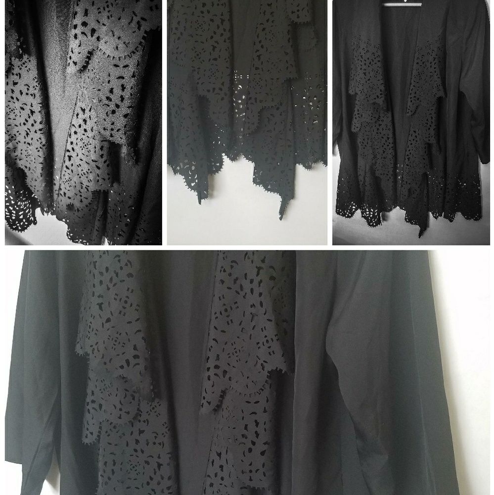 Black  Dennis Basso blouse